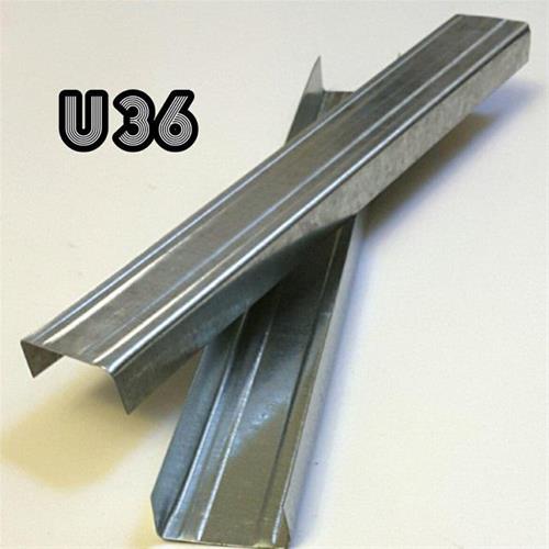 سازه U36 کناف ایران پروفیل U36 کی پلاس سازه گالوانیزه U36 پروفیل پیرامونی سقف کاذب U36 کناف ایران K+