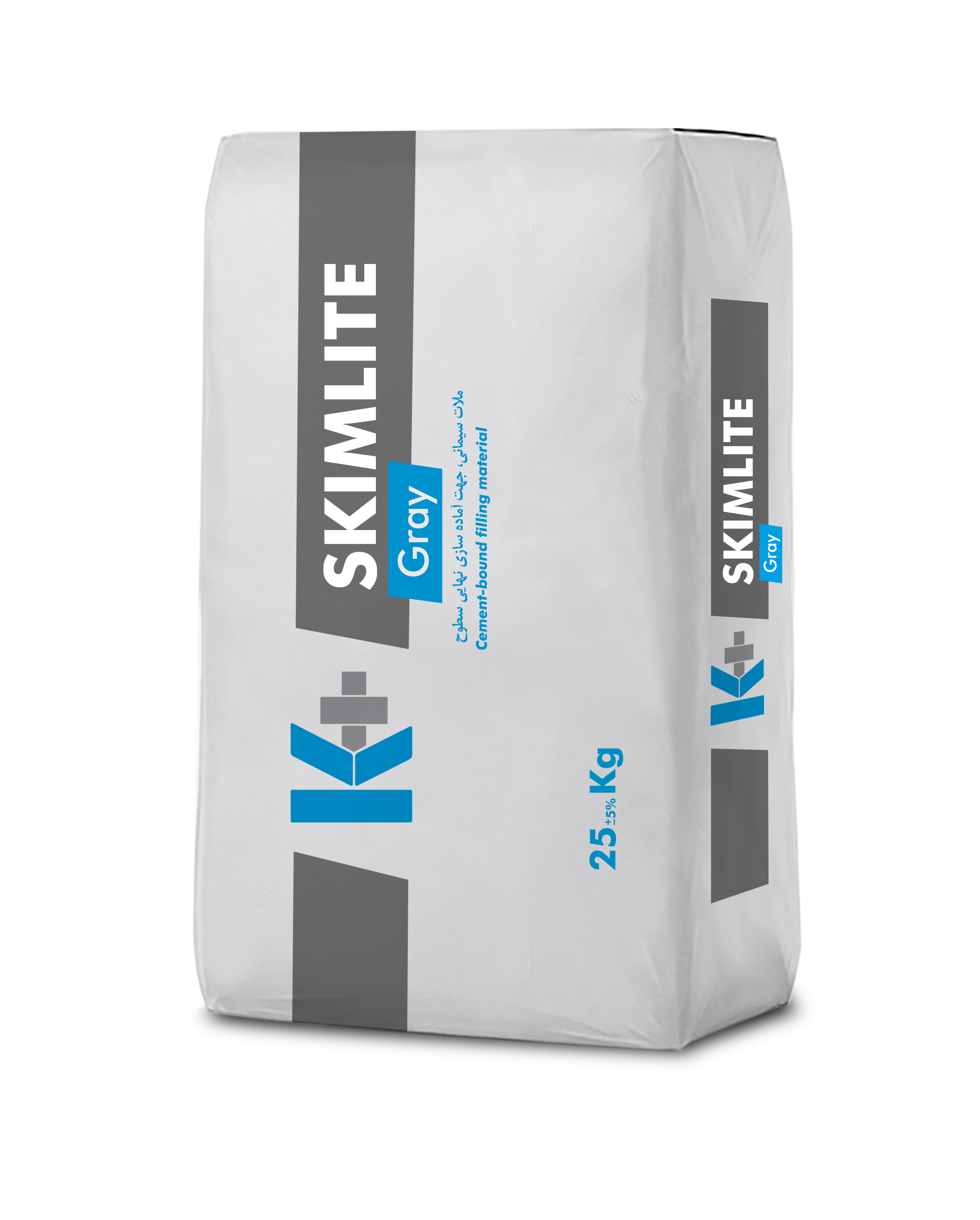 اسکیم لایت خاکستری کناف ایران Skim Lite Gray کی پلاس پوشش سیمانی اسکیم لایت اسکیم لایت K+ محصول Skim Lite Gray